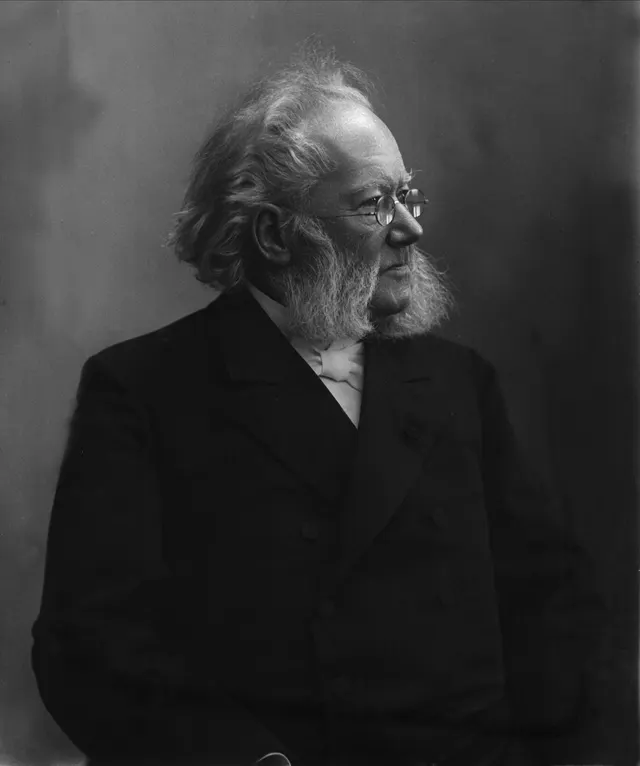 Porträt von Henrik Ibsen (Gustav Borgen)